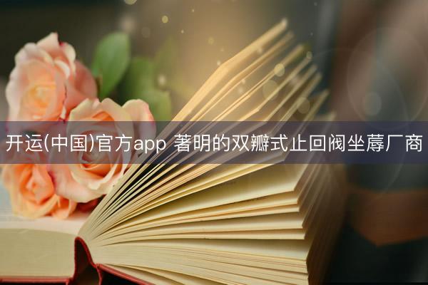 开运(中国)官方app 著明的双瓣式止回阀坐蓐厂商